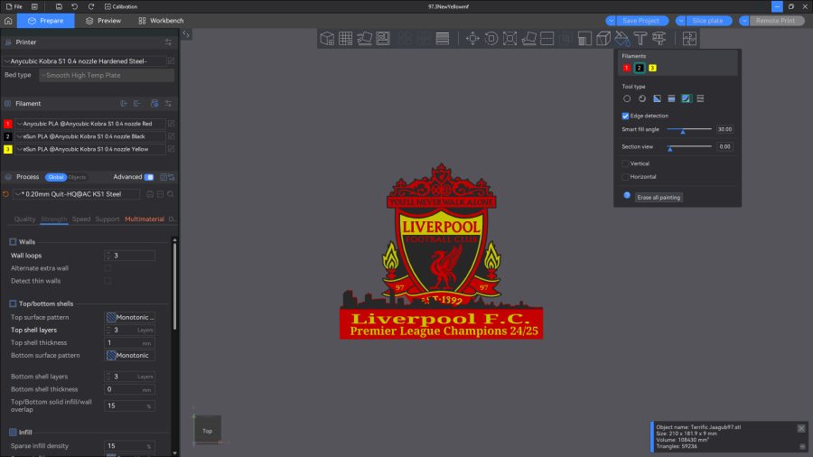 New Improved Liverpool Skyline and badge