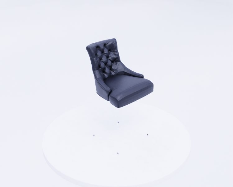 Martine Tufted Leather Stool - Classic Furniture Replica