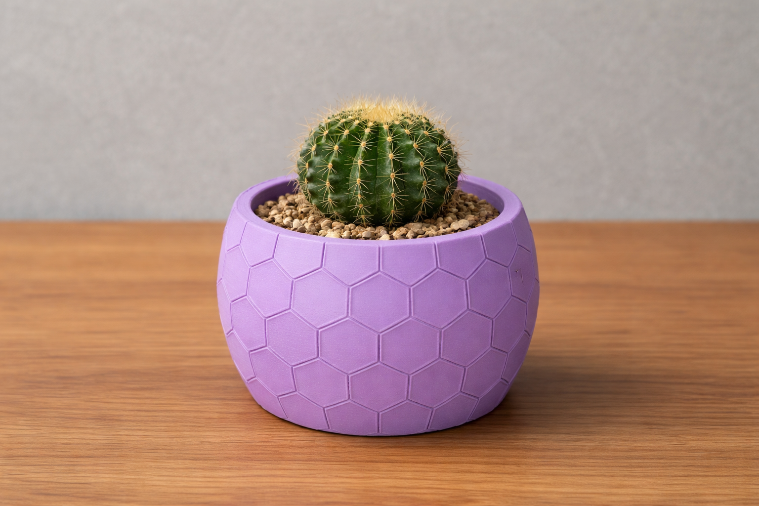 Honeycomb Planter – Hexagon Textured Succulent Pot & Flower Vase