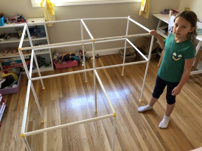 PVC fort maker kit