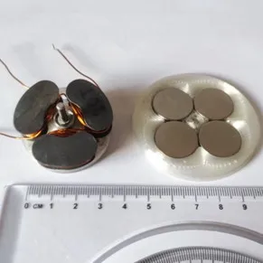 Simple axial brushless motor