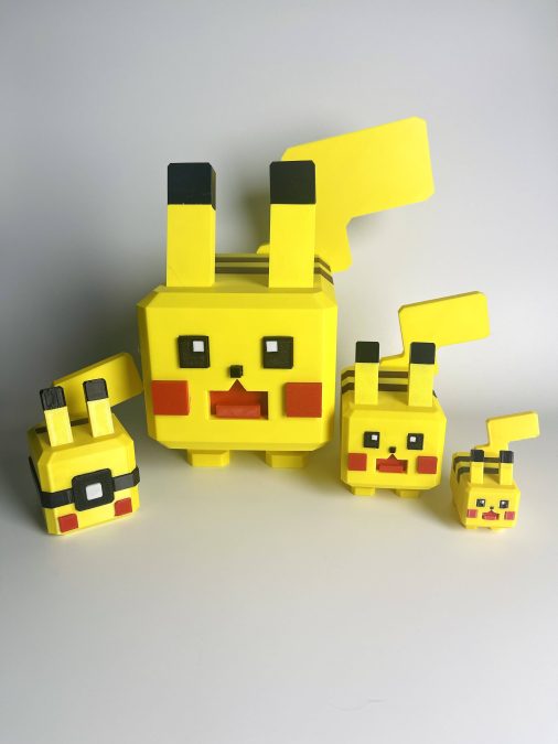 Pikachu Pokemon Multicolor