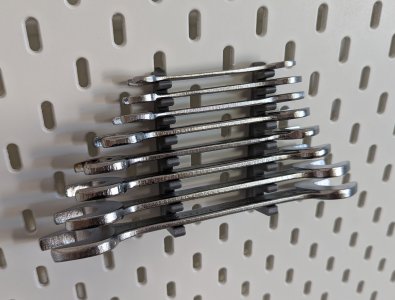 IKEA Skadis - Wrench holder / Držák na klíče