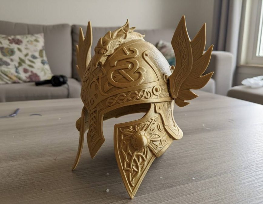 Gladiator winged helmet