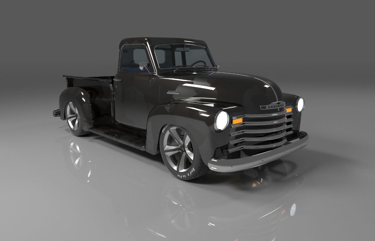 Chevy Truck 1957 3D Model
