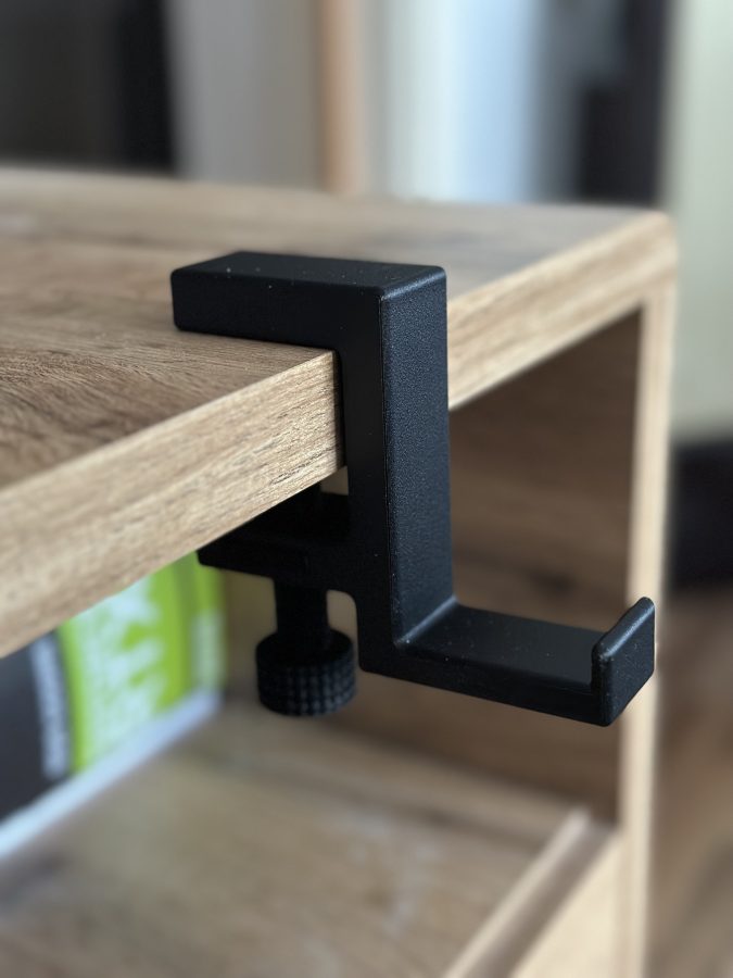 Headset holder.