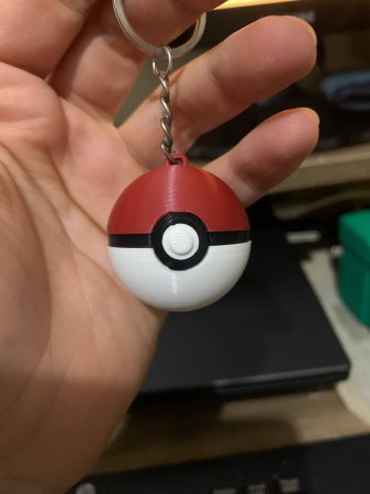 Pokeball Keychain-Pokemon Keychain