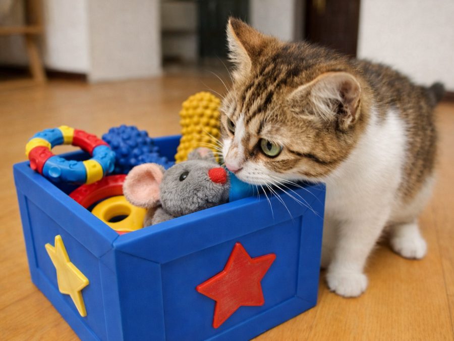 Pet toy storage box宠物玩具收纳盒