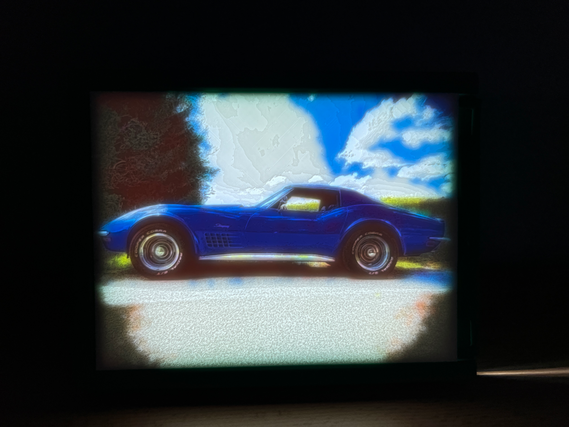 Corvette C3 Lithophane fit for Bambu Frame