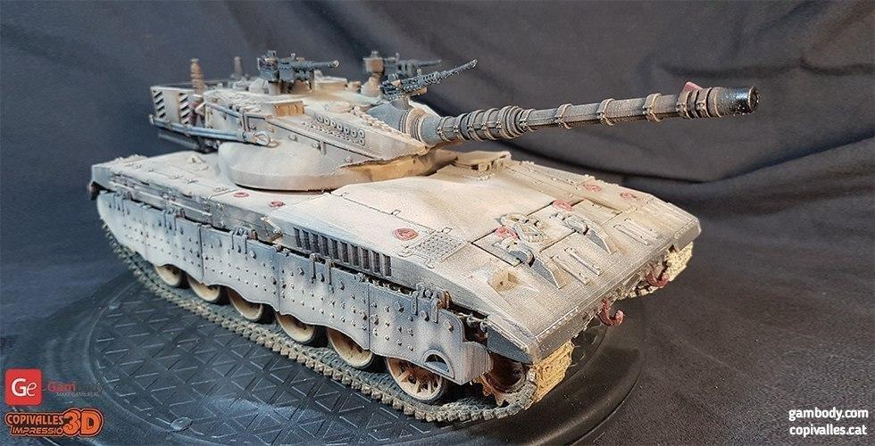 Merkava 2 Tank 124 GAMBODY