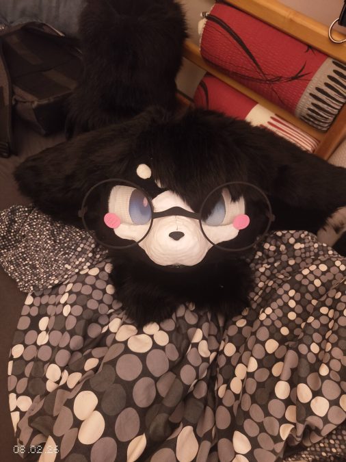 Round glasses for fursuits