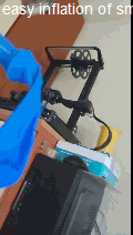 Baloon inflation helper
