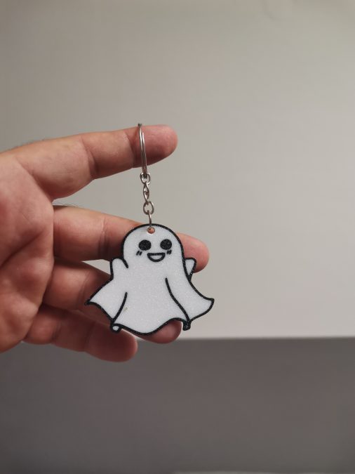 Ghost multicolor keychain