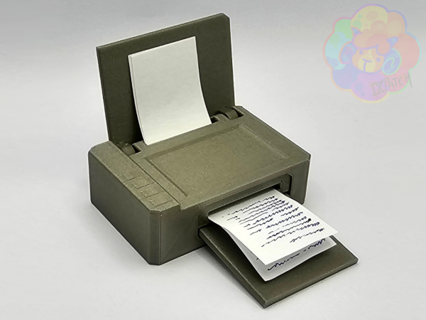 Tiny Printer with Extendable Paper Tray (pip)