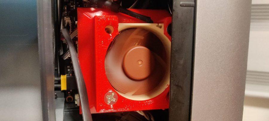 Fan holder 4410 for Bambu X1 motherboard