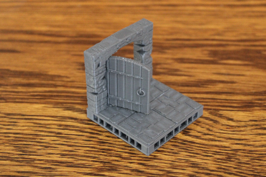 OpenLock Dungeon tile with functioning door