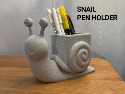 Snail Pen Holder
