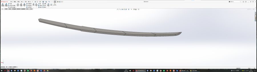 武士刀刀条 Katana blade