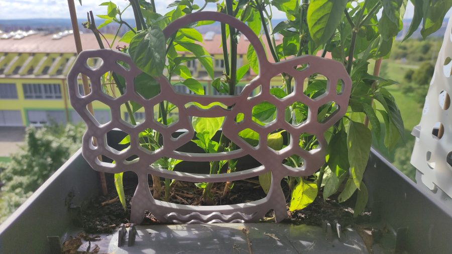 Bee plant support