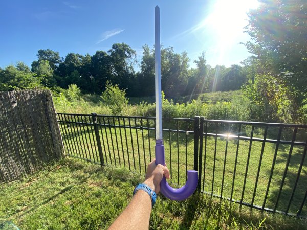 Brook's Cane Sword - Soul Solid (One Piece Inspired Prop)