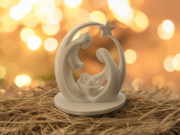 Holy Family – Modern Nativity Sculpture