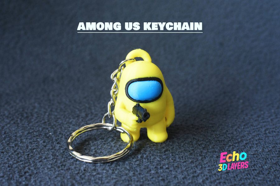Among Us keychain