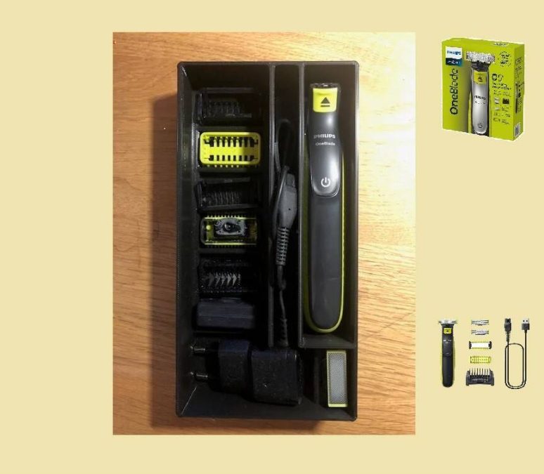 Philips one Blade organizer box