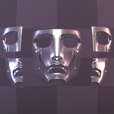 Cosplay Accessory - Street Fighter 3 Q Mask