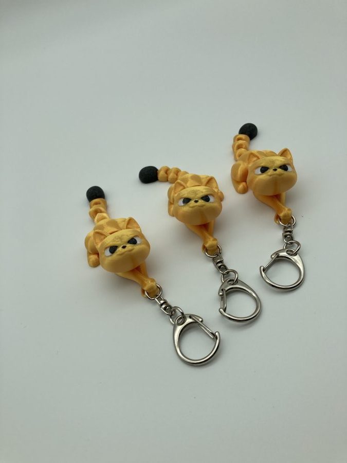 Flexi kočka – přívěšek (set 3 ks)