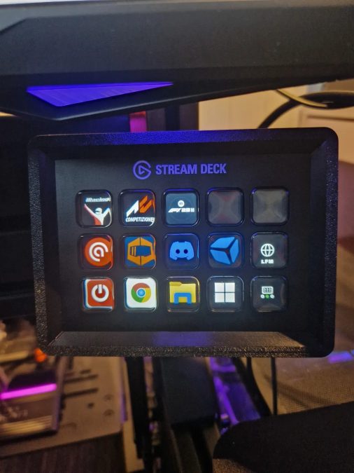 Stream Deck MK2 Simrig Box