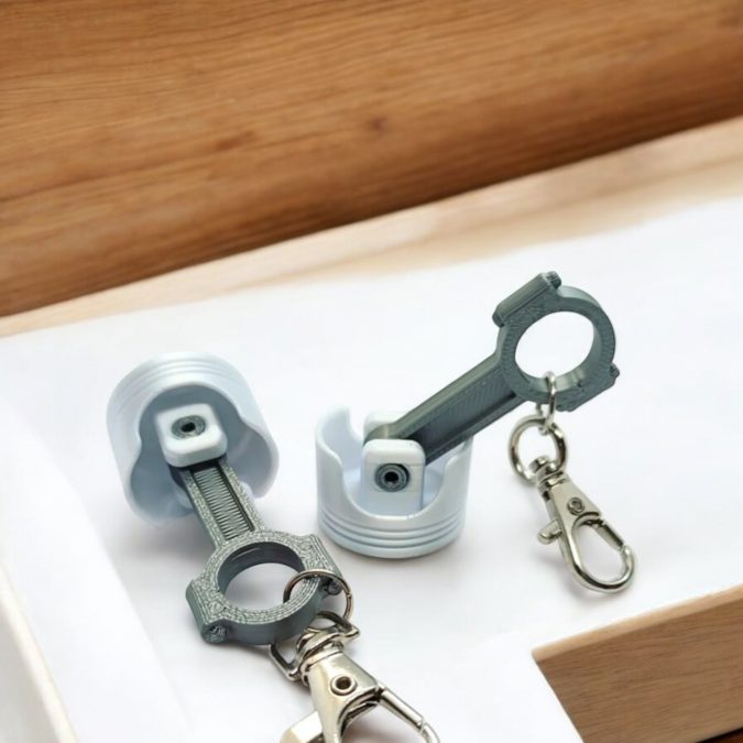 keychain piston