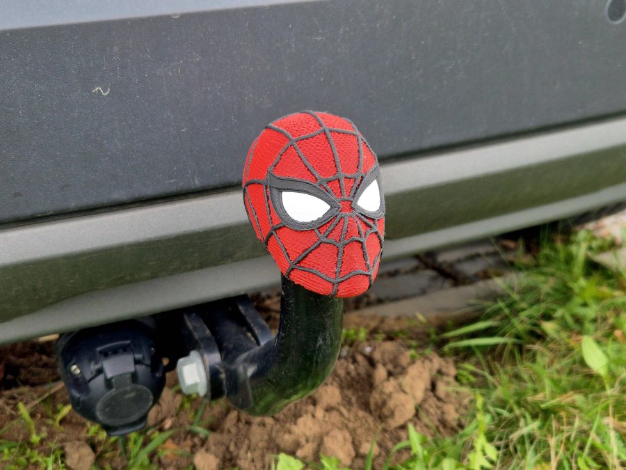 Spider-Man Hitch Ball cover