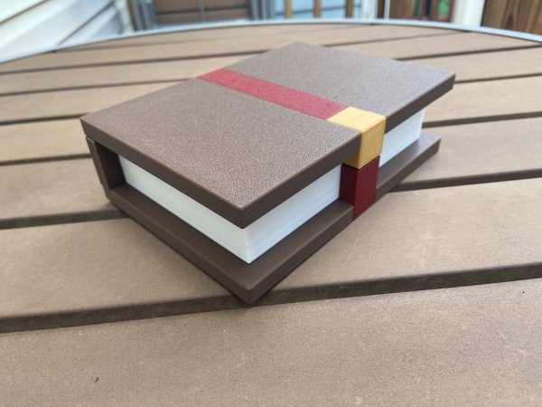 Minecraft Book for Field Notes and pen storage