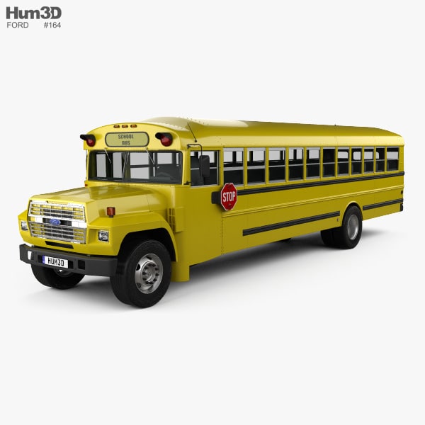 Ford B 700 Thomas Conventional School Bus 1984