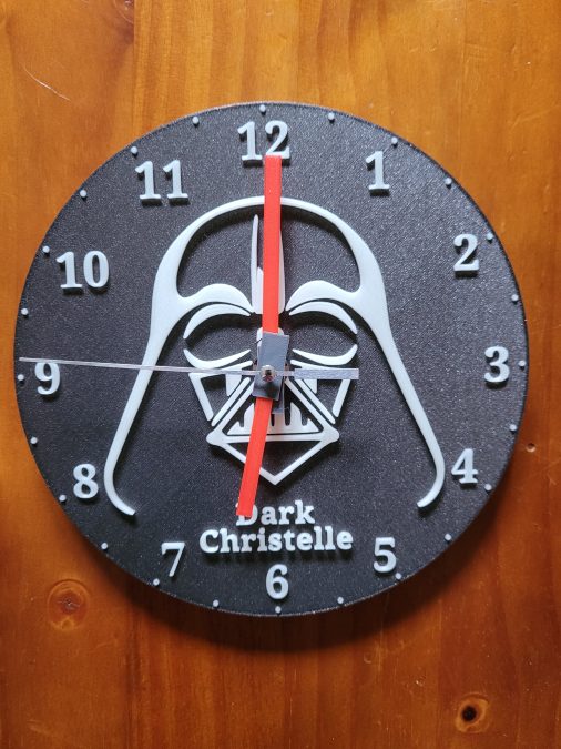 Horloge Dark Vador