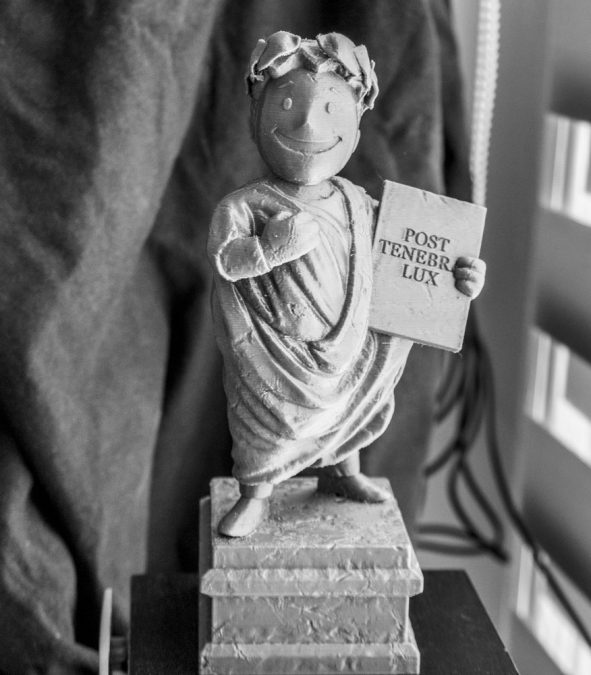 Fallout Vault Boy Statue