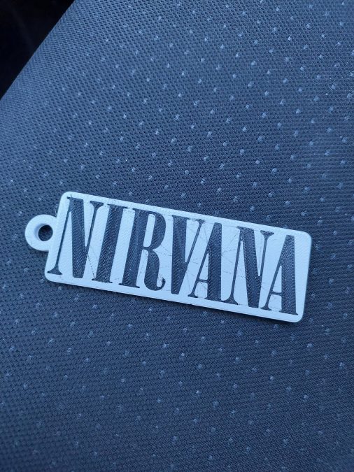 Nirvana keychain