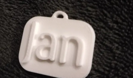 Jan 钥匙扣