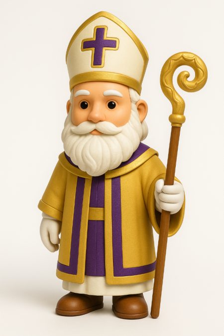 Nikolaus Minifigure Xmas Decoration