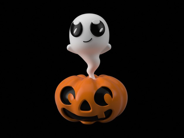 GhostOnPumpkin_multicolor