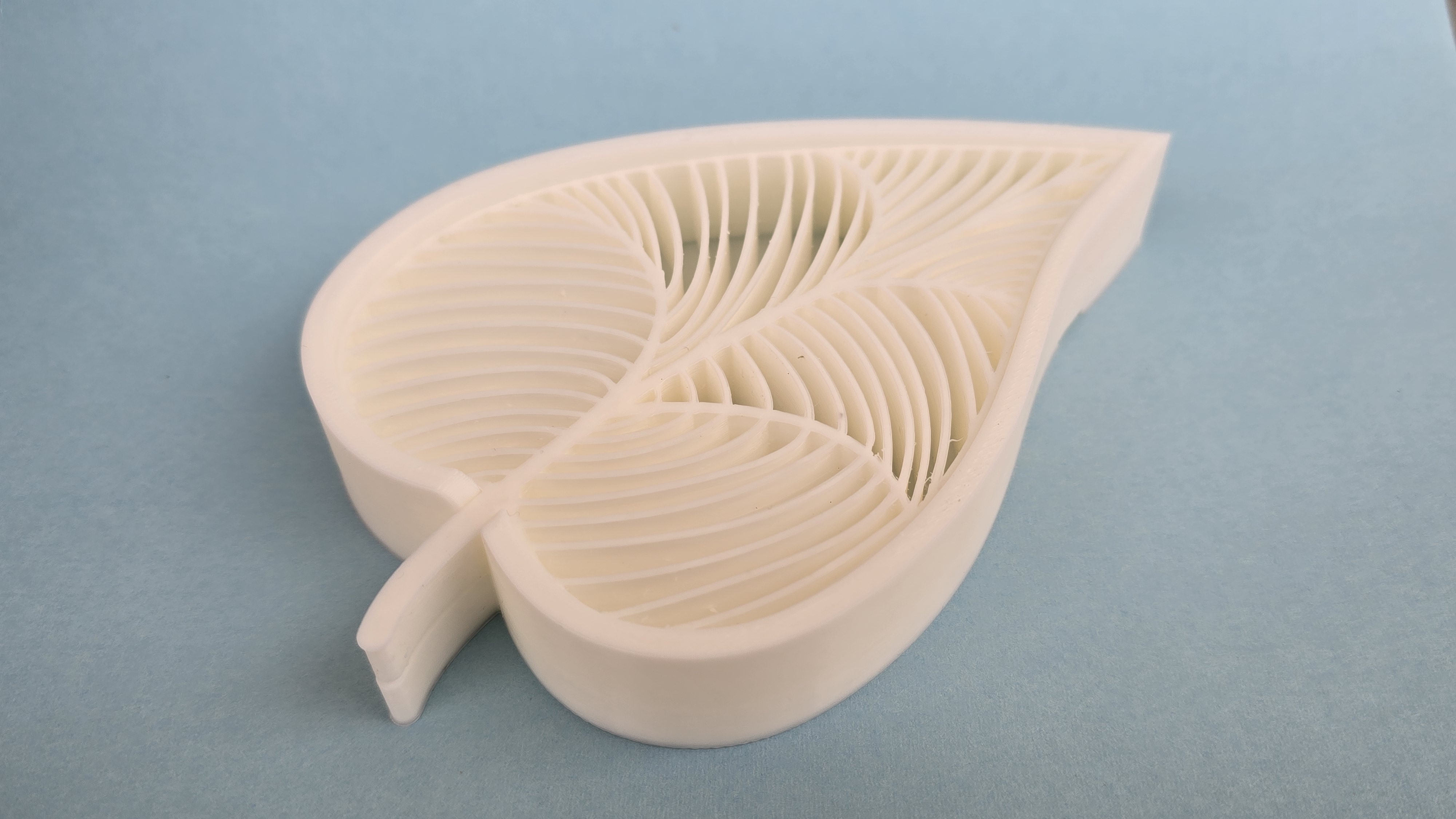 Draining Leaf Soap Dish Holder