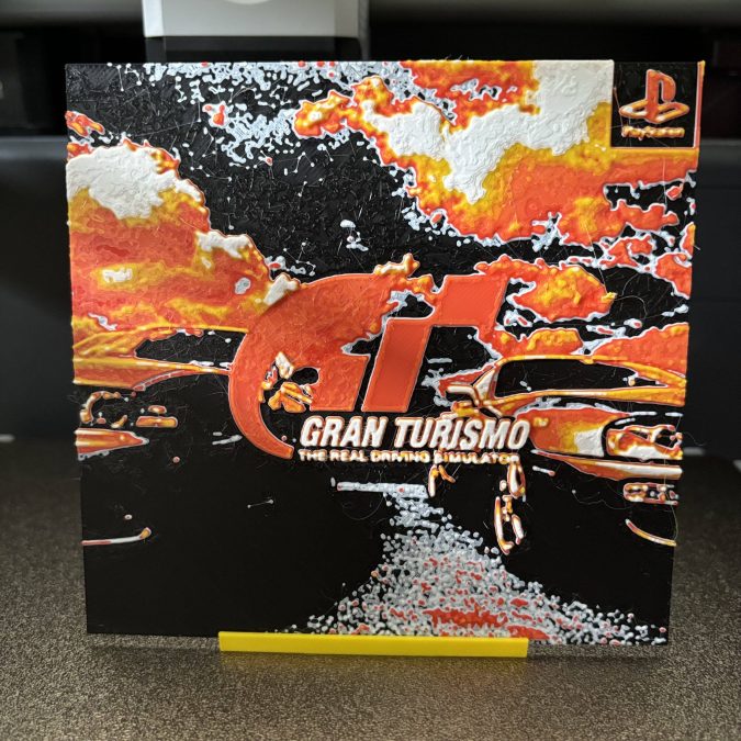 Gran Turismo Retro Box Art - original PS1 size