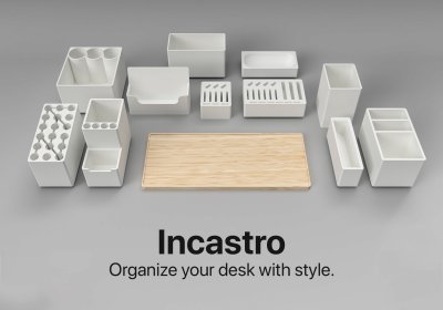 Incastro. Desk organizer.