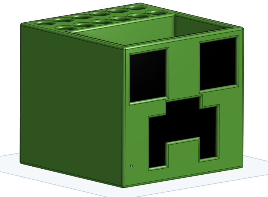 Creeper Stifte Box Minecraft