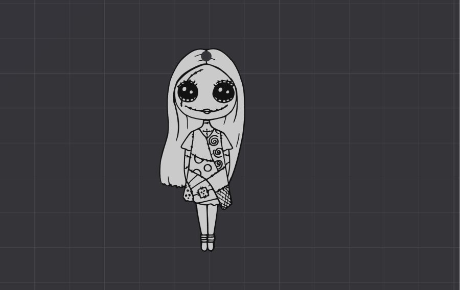 sally keyring charm