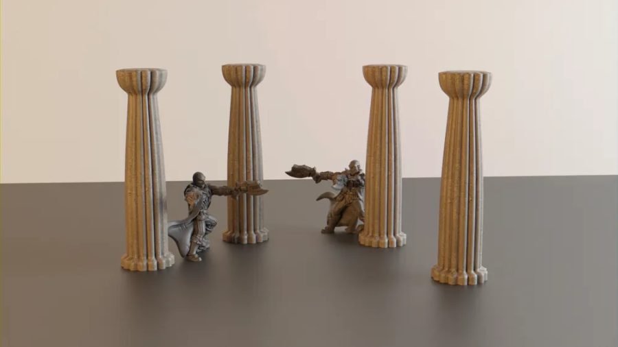 Stone pillar #1 - wargaming terrain