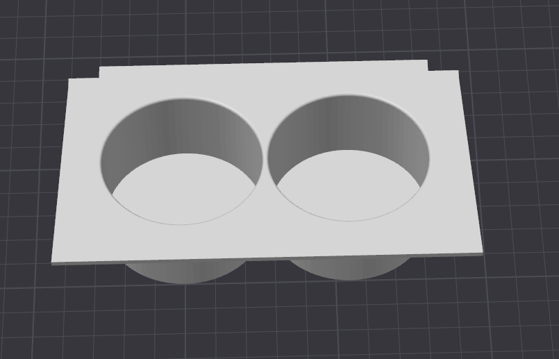 Fabia 1 cup holder