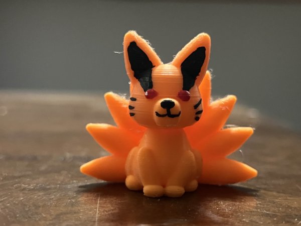 Naruto - Nine tails / Kurama Figurine (Fan art)
