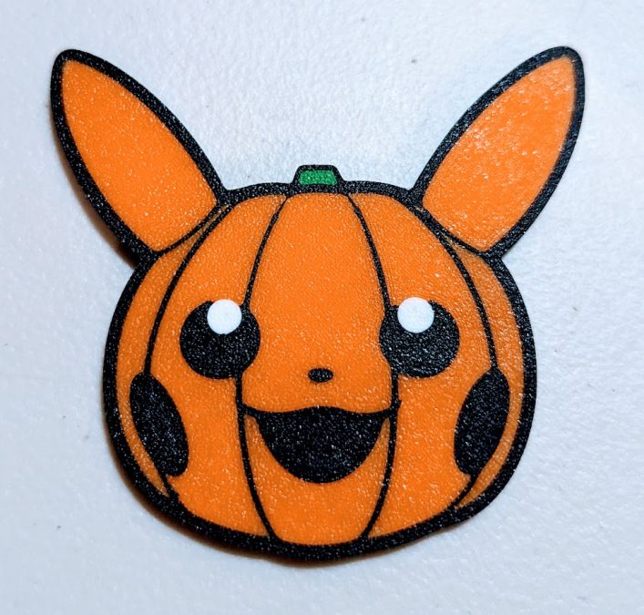 Halloween Pikachu Pumpkin