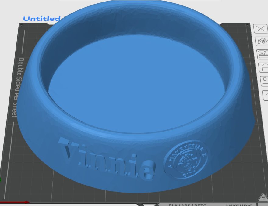 man city dog bowl